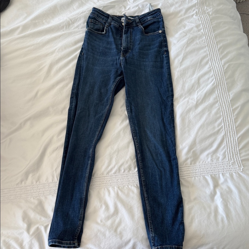 Zara Midnight Blue Skinny Jeans